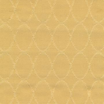 Kasmir Ovalesque Banana Mania in New Attitudes, Volume 2 Yellow Drapery-Upholstery Polyester  Blend Fire Rated Fabric Circles and Swirls  Fabric