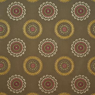 Kasmir Oveja Clay in Great Expectations Volume 1 Orange Drapery-Upholstery Cotton Fire Rated Fabric Circles and Swirls  Fabric