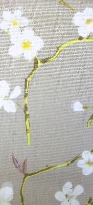 Kasmir Plum Blossom Moleskin in Panache, Volume 3 Green Multipurpose Cotton Medium Print Floral   Fabric