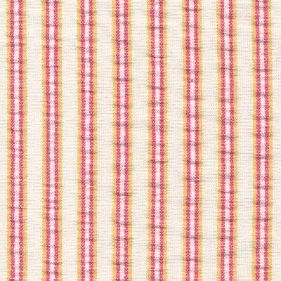 Kasmir Pucker Up Stripe Shocking Pink in Great Expectations Volume 2 Pink Drapery-Upholstery Cotton Fire Rated Fabric Small Striped  Striped   Fabric