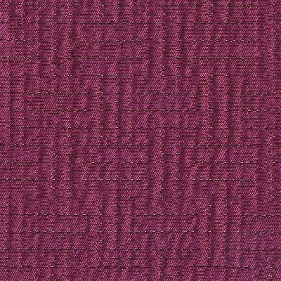Kasmir Quinlan Quilt Tutti Frutti in Palladium Purple Drapery-Upholstery Polyester Fire Rated Fabric Diamond Ogee  Quilted Matelasse   Fabric