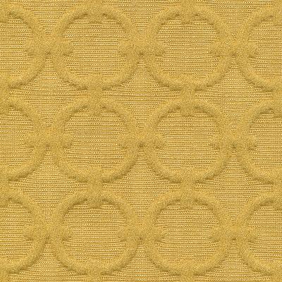 Kasmir Ring To It Midas in Great Expectations Volume 1 Gold Drapery-Upholstery Cotton  Blend Fire Rated Fabric Circles and Swirls  Fabric