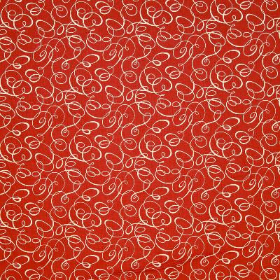 Kasmir Scribble Grenadine in Great Expectations Volume 2 Orange Drapery-Upholstery Cotton Fire Rated Fabric Scroll   Fabric