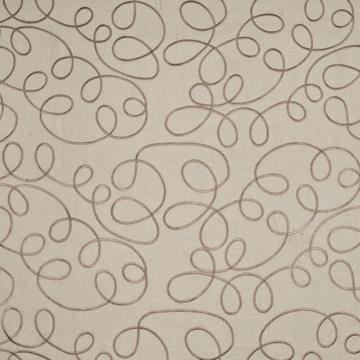 Kasmir Spirogyro Wheat in New Attitudes, Volume 1 Brown Multipurpose Polyester Circles and Swirls  Fabric