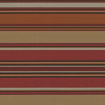 Kasmir Taliesin Stripe Yam in New Attitudes, Volume 2 Red Drapery-Upholstery Polyester  Blend Fire Rated Fabric Horizontal Striped   Fabric