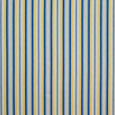 Kasmir Tilden Stripe Cornflower in Great Expectations Volume 3 Blue Drapery-Upholstery Cotton Fire Rated Fabric Wide Striped   Fabric