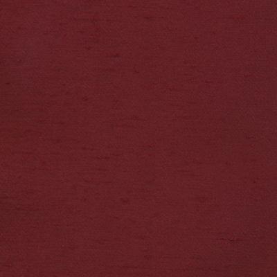 Kasmir Toccata Bordeaux in Duet Red Drapery Rayon  Blend Solid Faux Silk  Solid Red   Fabric