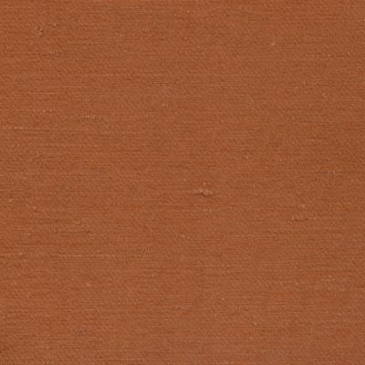Kasmir Toccata Clay in Duet Orange Drapery Rayon  Blend Solid Faux Silk  Solid Orange   Fabric