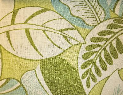 Kasmir Viscaya Seagrass in Fresh Perspectives, Volume 2 Green Multipurpose Linen  Blend Fire Rated Fabric Leaves and Trees   Fabric