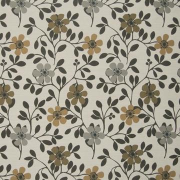 Kasmir Woodley French Roast in New Attitudes, Volume 1 Brown Multipurpose Polyester  Blend Medium Print Floral   Fabric