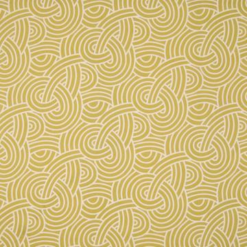 Kasmir Zen Garden Citrine in New Attitudes, Volume 2 Green Drapery-Upholstery Cotton Fire Rated Fabric Circles and Swirls  Fabric
