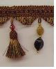 Kast Trim 4.25 Inch Double Bead Tassel Fringe Treasure
