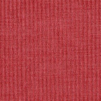 Kast Baron Berry in Esquire and Baron Red Drapery-Upholstery Polyester Ribbed Striped  Striped Velvet   Fabric