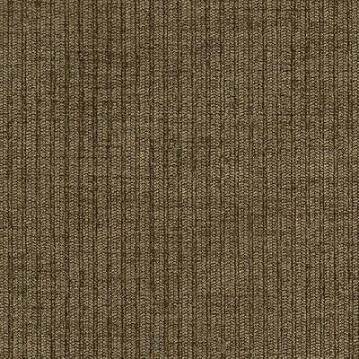 Kast Baron Mocha in Esquire and Baron Brown Drapery-Upholstery Polyester Ribbed Striped  Striped Velvet   Fabric
