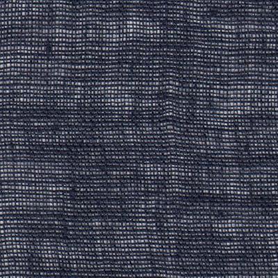 Kast Kismet Navy in Kismet Blue Sheer Linen Solid Color Linen 100 percent Solid Linen  Solid Blue   Fabric