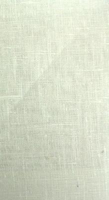 Kast Shamrock Rice Paper in Washed Linen White Linen  Blend Solid Color Linen 100 percent Solid Linen   Fabric