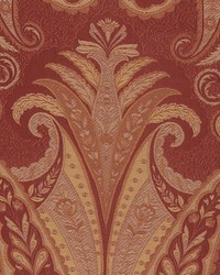 Koeppel Textiles Caledonia Paisley Cinnamon Fabric