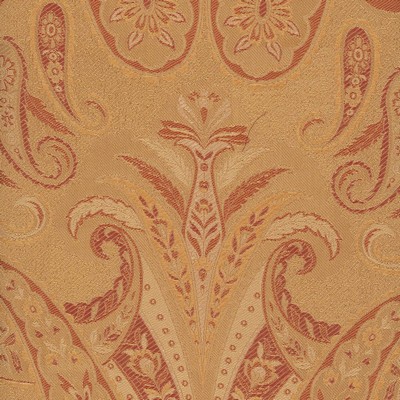 Caledonia Paisley Gold in sept 2022 Gold Multipurpose Silk Floral Medallion  Classic Paisley  Floral Silk   Fabric