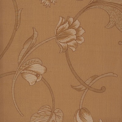 Rhett Nutmeg in sept 2022 Gold Multipurpose Dupioni  Blend Large Print Floral  Jacobean Floral  Floral Silk   Fabric