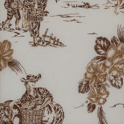 Sauzorn Taupe in sept 2022 Brown Multipurpose Dupioni  Blend Modern Floral Floral Silk  Floral Toile  French Country Toile   Fabric