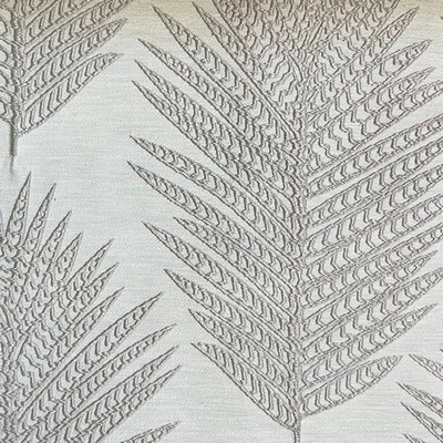 Lady Ann Fabrics Lomasi A Jicama in Lomasi Beige Multipurpose Polyester  Blend Crewel and Embroidered  Leaves and Trees  