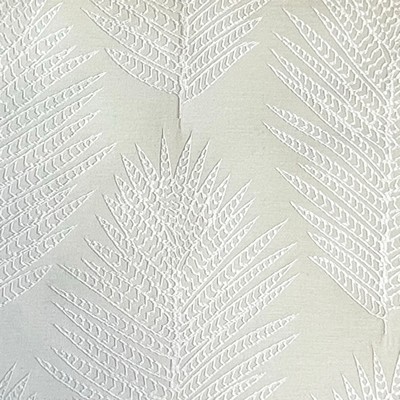 Lady Ann Fabrics Lomasi A Pearl in Lomasi Beige Multipurpose Polyester  Blend Crewel and Embroidered  Leaves and Trees  