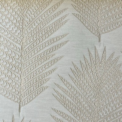 Lady Ann Fabrics Lomasi A Porridge in Lomasi Beige Multipurpose Polyester  Blend Crewel and Embroidered  Leaves and Trees  