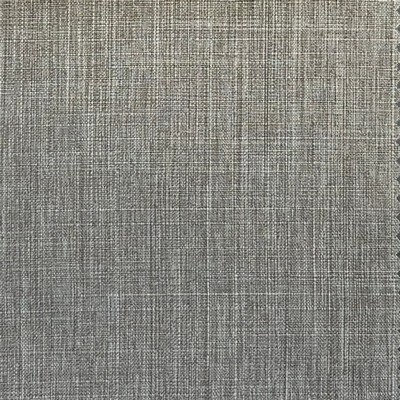 Lady Ann Fabrics Rio Steel in Rio Grey Multipurpose Polyester Fire Rated Fabric Heavy Duty  Flame Retardant Drapery  NFPA 701 Flame Retardant  Faux Linen  Solid Silver Gray  