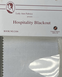 Hospitality Blackout Fabric