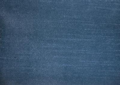 Latimer Alexander Cannes Harbour in Cannes Blue Multipurpose Cotton  Blend Fire Rated Fabric Heavy Duty Solid Blue  Solid Velvet   Fabric