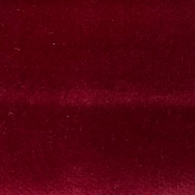 Latimer Alexander Como Garnet Cotton Velvet in Como Red Multipurpose Cotton  Blend Fire Rated Fabric High Performance Fire Retardant Velvet and Chenille  Solid Red  Solid Velvet   Fabric