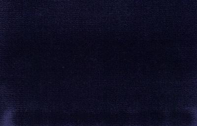 Latimer Alexander Como Indigo in Como Blue Multipurpose Cotton  Blend Fire Rated Fabric Solid Blue  Solid Velvet   Fabric