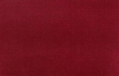 Latimer Alexander Como Red in Como Red Multipurpose Cotton  Blend Fire Rated Fabric Solid Red  Solid Velvet   Fabric