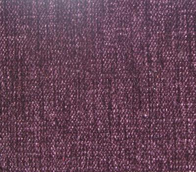 Latimer Alexander Lynwood Eggplant in Lynwood Purple Polyester Solid Color Chenille  High Wear Commercial Upholstery  Fabric