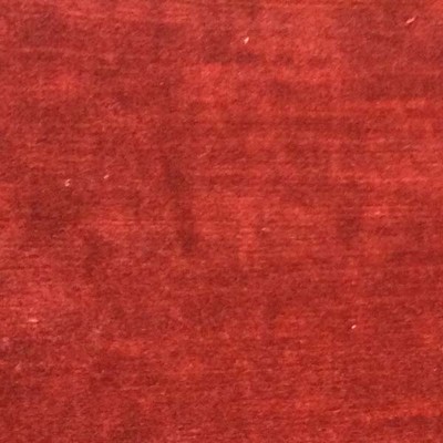 Latimer Alexander Milan Cayenne Velvet in milan Red Upholstery Dralon Fire Rated Fabric Heavy Duty Fire Retardant Velvet and Chenille  NFPA 260  Solid Velvet   Fabric
