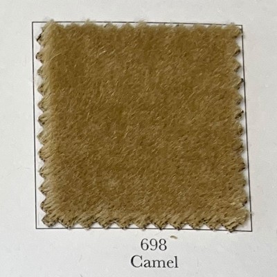 Latimer Alexander Nevada Camel in Nevada Brown Upholstery Wool  Blend Mohair Velvet   Fabric