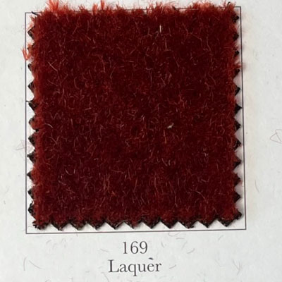 Latimer Alexander Nevada Laquer in Nevada Red Upholstery Wool  Blend Mohair Velvet  Solid Velvet  Wool   Fabric