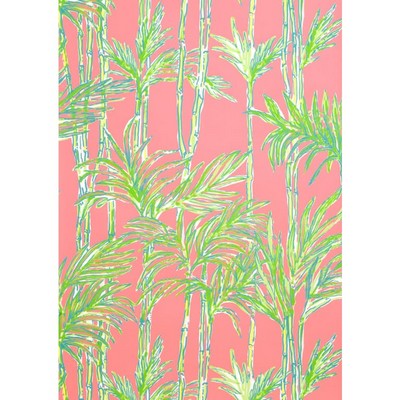 lilly pulitzer designer wallpaper beach wallpaper beach house fabrics resort fashions Big Bam Hotty Pink Wallpaper