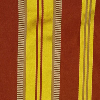 Libas International TFS04 COMBO 9 BRICK Silk Taffeta in Silk Taffeta Stripes Red Multipurpose Silk  Blend Silk Taffeta  Striped Silk  Striped   Fabric