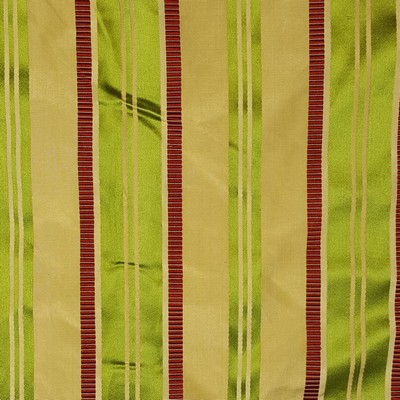 Libas International TFS04 E MOSS Silk Taffeta in Silk Taffeta Stripes Green Multipurpose Silk  Blend Silk Taffeta  Striped Silk  Striped   Fabric