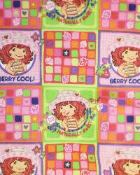 Strawberry Shortcake Berry Cool Flannel by   