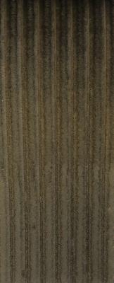 Lexus Mocha in Staples - Velvet Brown Drapery-Upholstery Polyester Ribbed Striped  Striped Velvet   Fabric