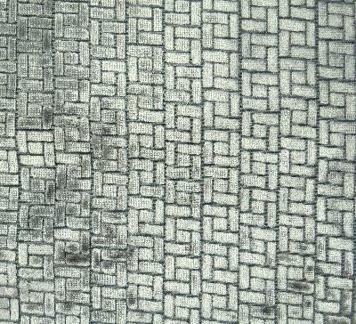 Prestige Steel Velvet in Lavish Grey Drapery-Upholstery Polyester  Blend Geometric  Patterned Velvet   Fabric