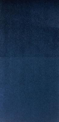 Prima Navy in Staples - Velvet Blue Upholstery Polyester Solid Blue  Solid Velvet   Fabric