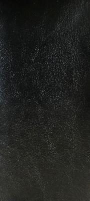 Roundup Black in Staples - Vinyls Black Upholstery PVC  Blend Solid Black  Leather Look Vinyl  Fabric