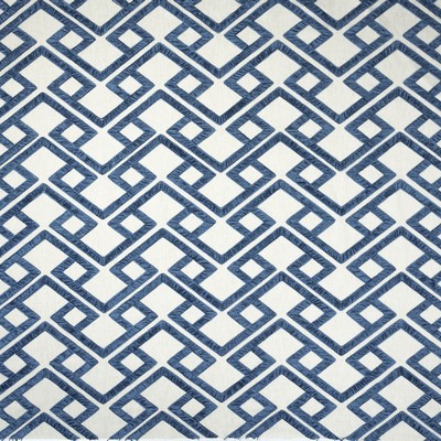 Mitchell Fabrics Amazing Bristol in Book 2204 Multi-Purpose Green Blue Blue Multipurpose Polyester21%  Blend Fire Rated Fabric Crewel and Embroidered  Trellis Diamond   Fabric