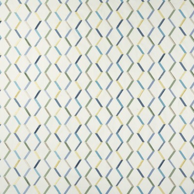 Mitchell Fabrics Gleeful Island in Book 2203 Multi-Purpose Colors Blue Multipurpose Polyester50%  Blend Fire Rated Fabric Crewel and Embroidered  Contemporary Diamond  Zig Zag   Fabric