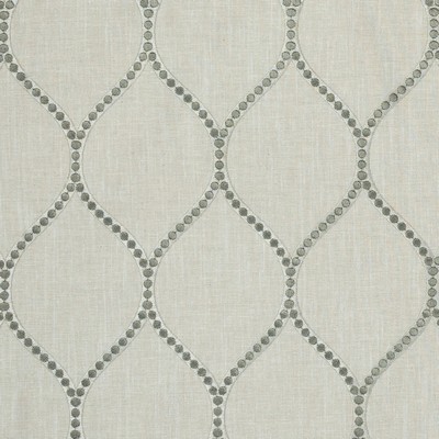 Mitchell Fabrics Simplify Ash in Book 2202 Multi-Purpose Neutrals Grey Multipurpose Cotton26%  Blend Crewel and Embroidered  Diamond Ogee   Fabric