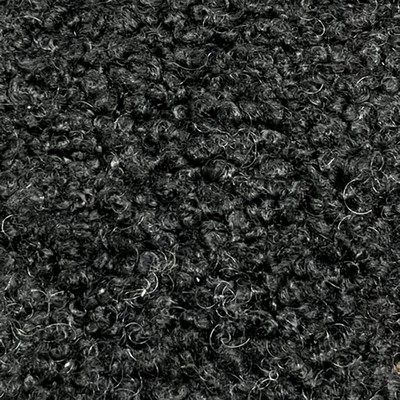 Norbar Angel Black angel Black Multipurpose Polyester Polyester Fire Rated Fabric Boucle  Fabric