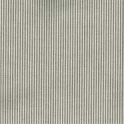 Norbar Boaz Ash 908 Boaz Grey Drapery-Upholstery Cotton Cotton Fire Rated Fabric Striped Textures Small Striped  Striped  Ticking  Fabric